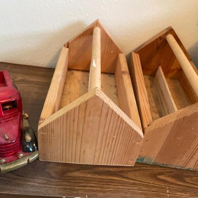 Wood tool holders and car