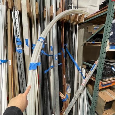 Lot of Super Long Clear flex piping - Maybe 20' long pieces