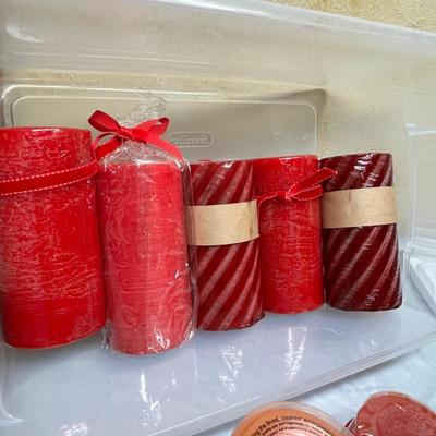 Tub of candles