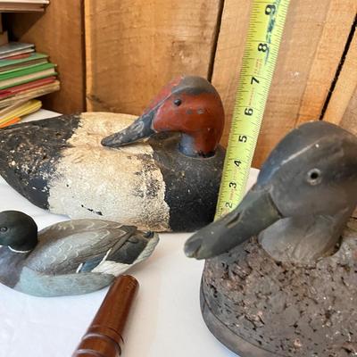 Duck Lot - Decoys, Figurine, Caller