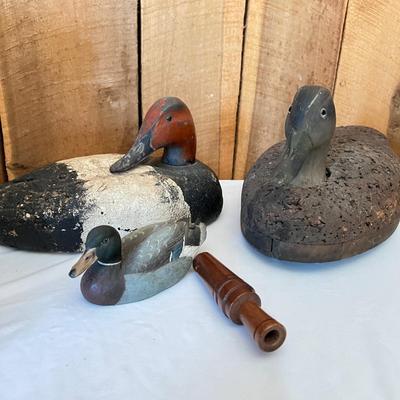 Duck Lot - Decoys, Figurine, Caller
