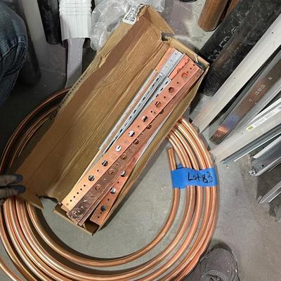 Lot of Copper Pipes & Tubing