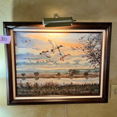 Nice Oil painting Colorado scene