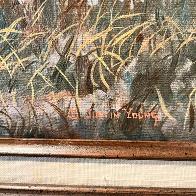 Nice Oil painting Colorado scene