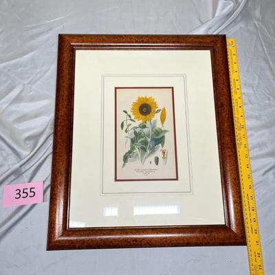 Sunflower print