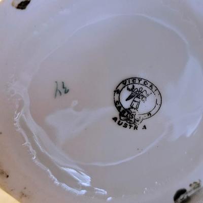 9" tall porcelain pitcher