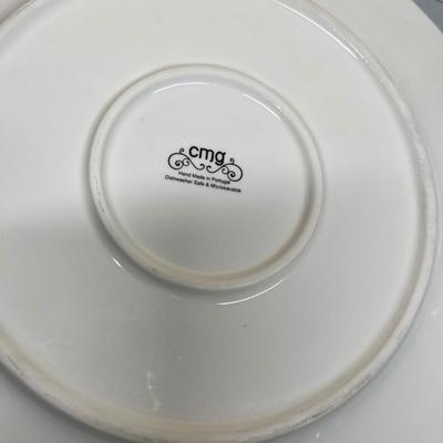 3 Christmas plates