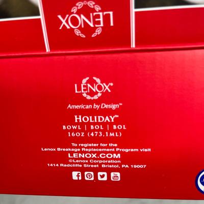 Lenox Christmas bowl