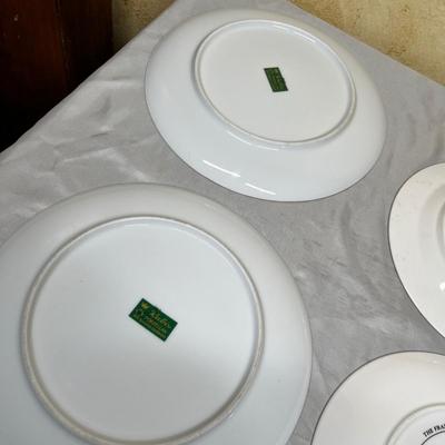 Christmas plates