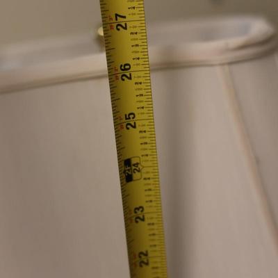 Glass and Gold Table Lamp