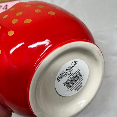 Christmas serving bowls
