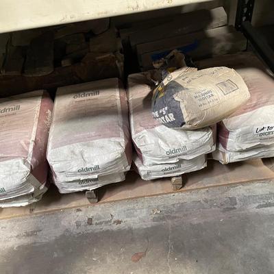 8 bags of Old Mill masonry adhesive