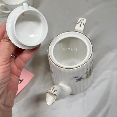 Violets Tea set