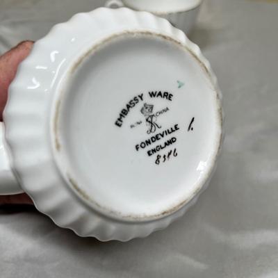 Violets Tea set