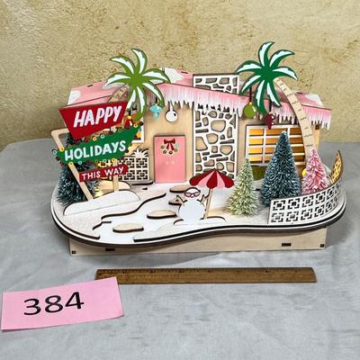 World Market Happy Holidays house