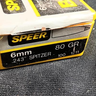 Vintage Bullets - Hornady - Sierra - Speer - partial boxes