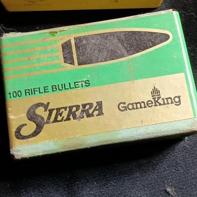 Vintage Bullets - Hornady - Sierra - Speer - partial boxes