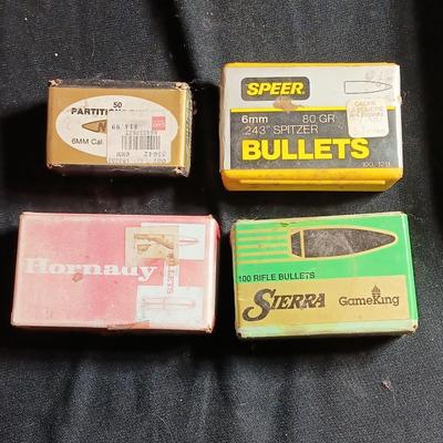 Vintage Bullets - Hornady - Sierra - Speer - partial boxes