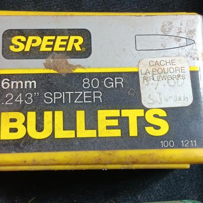 Vintage Bullets - Hornady - Sierra - Speer - partial boxes