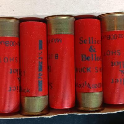 Vintage Lellie & Bellot SB BUCK SHOT - 25 cartridges 12-gauge shotgun