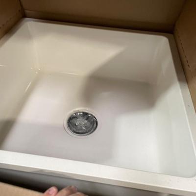 SINK - Zurn New in box 24" x 24" x 12" white Mop Basin / Sink