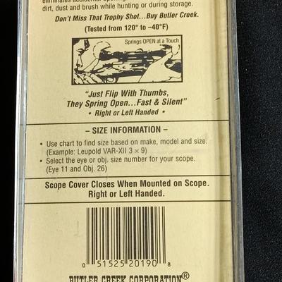 Butler Creek Scope covers new in package and a FN-FAL Tac Trigger