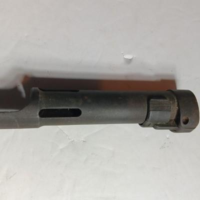 Vintage SOUTH AFRICAN R1 FAL TYPE C BAYONET, WITH SCABBARD AND CANVAS FROG