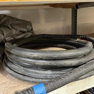 Insulated Copper Tubing - looks like 1" copper tubing in unknown length in this roll est. 50'
