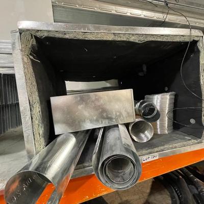 Metal HVAC / Furnace Box / Connector tubes - Scrap Metal or Use