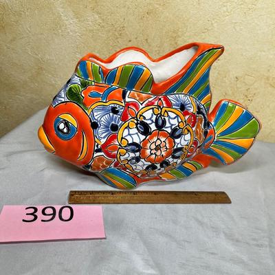 Talavera Fish Planter