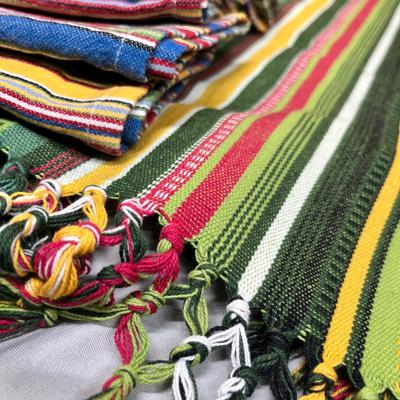 Striped table runners