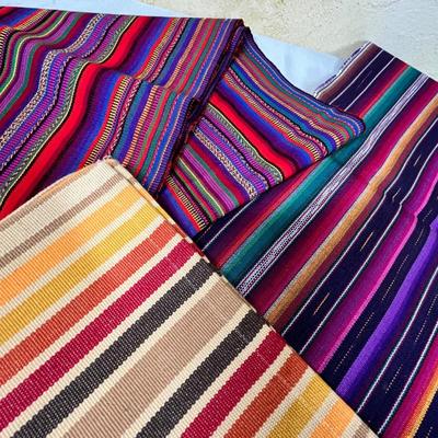 Striped table runners