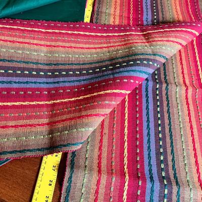 Striped table runners