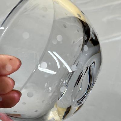 Kate Spade Larabee Dot glass bowl