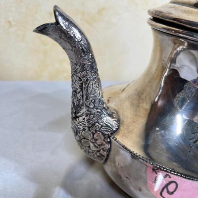 Victorian Silver plate Tea pot