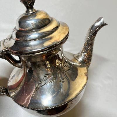 Victorian Silver plate Tea pot