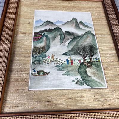 Pair of Asian Paintings