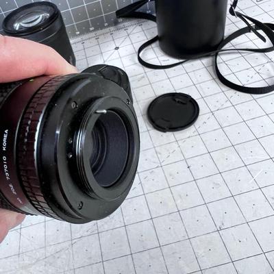 Camera Lenses: Nikon & Cannon