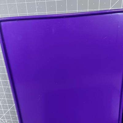3 Silicone PURPLE Cookie Sheets