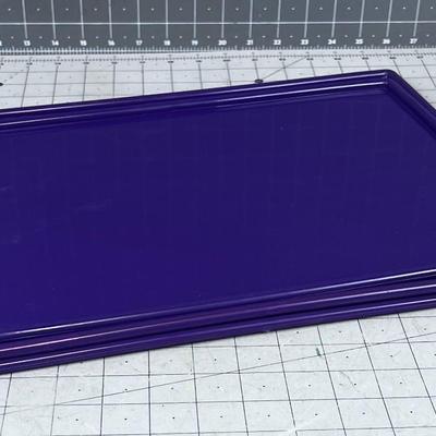 3 Silicone PURPLE Cookie Sheets