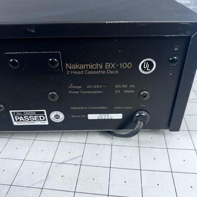 NAKAMICHI BX100 2 Head Cassette Deck