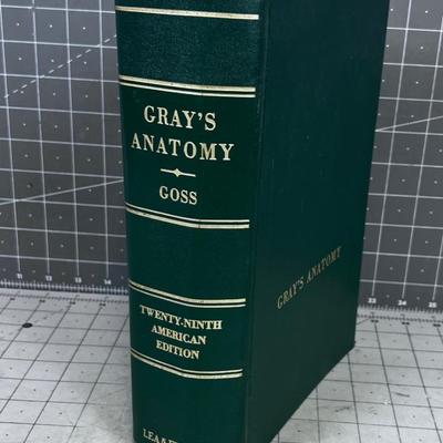 Grays Anatomy 1973 Edition. Real Deal!