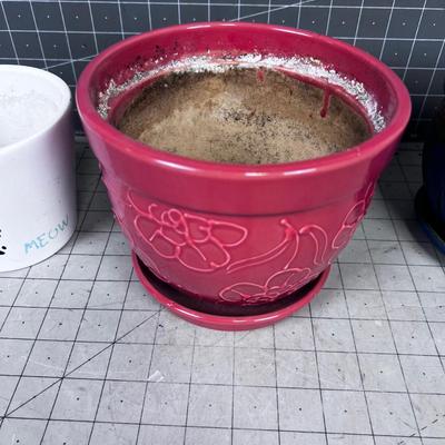 Ceramic Planters (3)