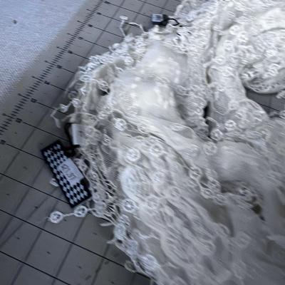Large Pile of Matching NEW Stevie Nicks Style Lace Scarfs