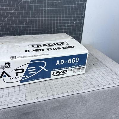 APEX Digital DVD with Remote In Original Box NEW