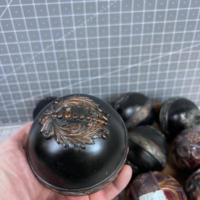 Big lot of BIG Decorative Balls