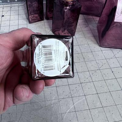 Glass Potion Bottles (6) in 2 sizes