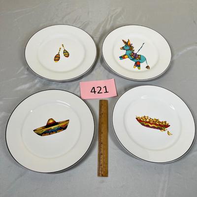 Fiesta salad plates