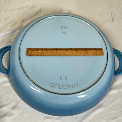 Belguim Cast Iron Blue Ombre baker