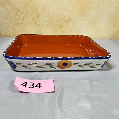 Terra Cotta Floral baker